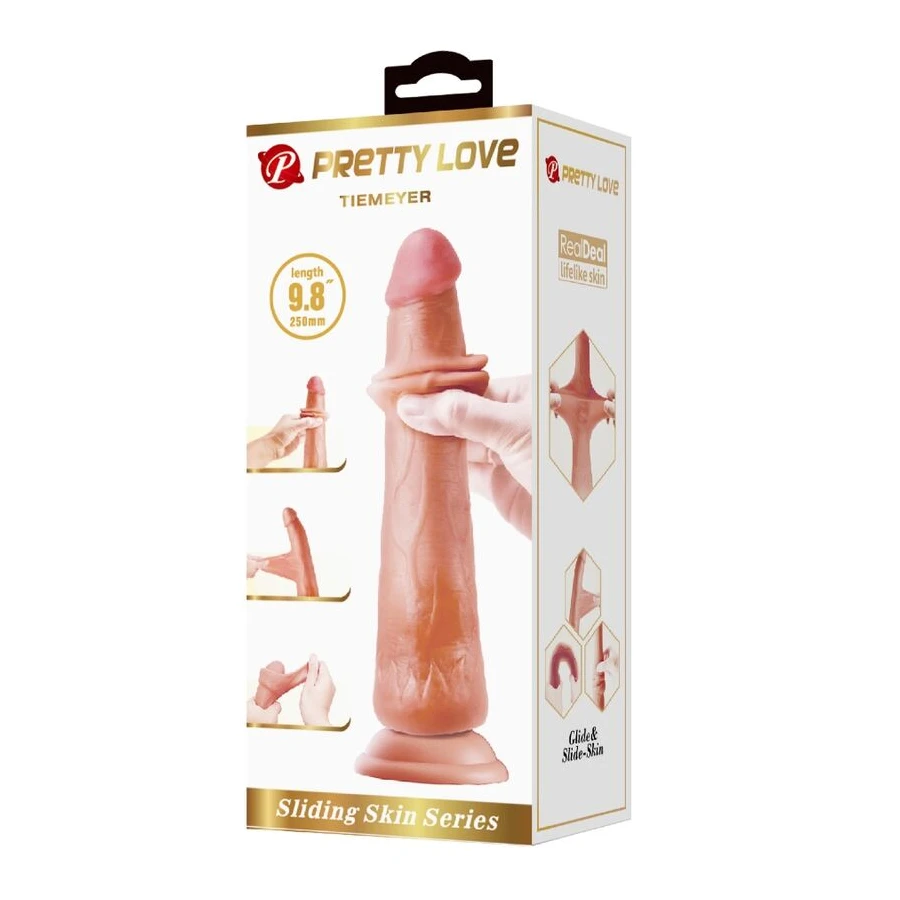 PRETTY LOVE - TIEMEYER DILDO REALISTICO 25 CM MODELLO 2 FLESH